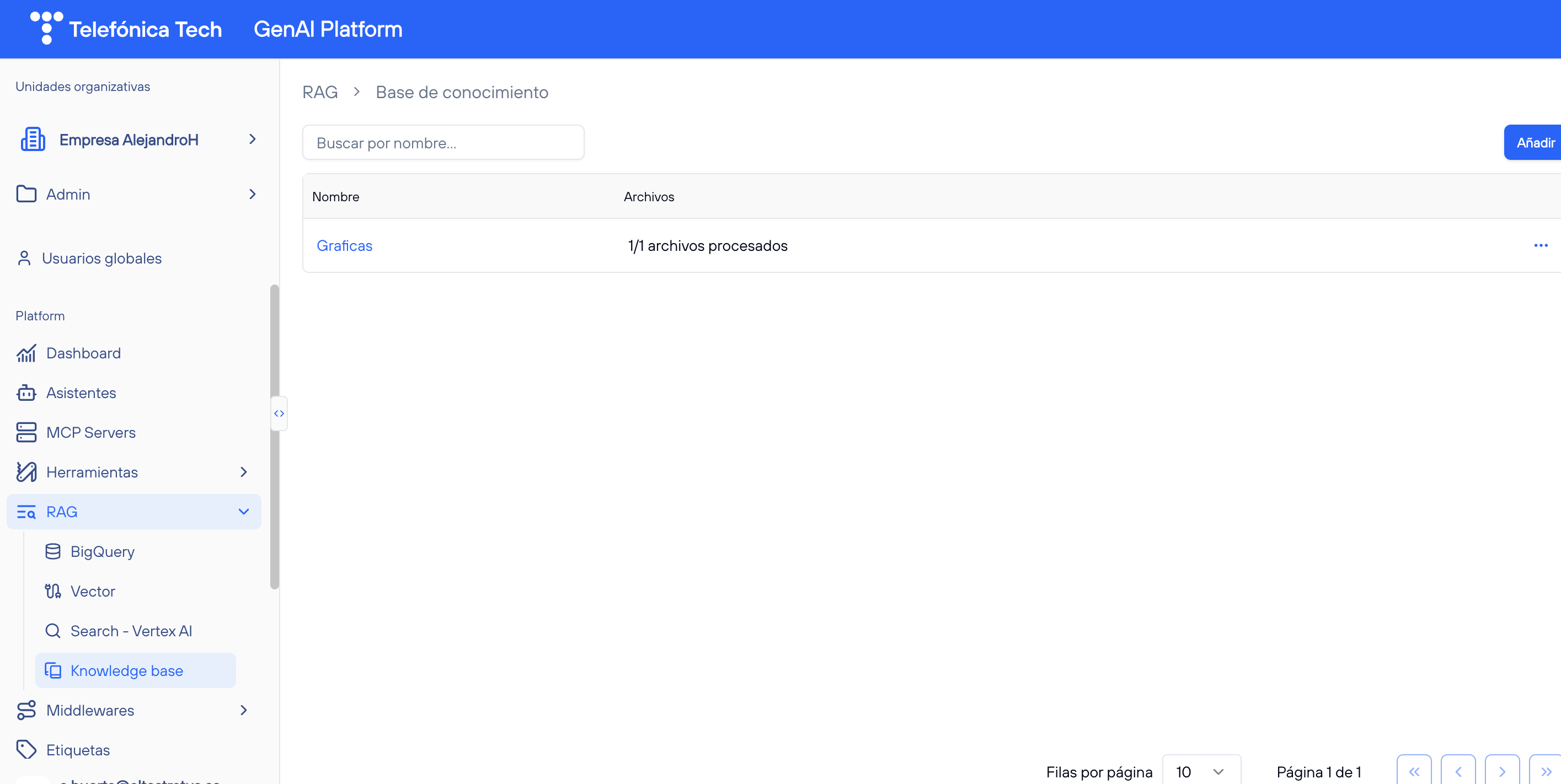 Listado de Herramientas Fuente de datos